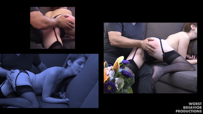 Crossing the Line - the Hand Spanking